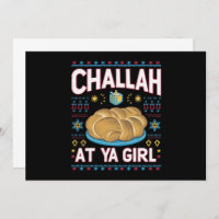 Challah At Ya Girl Comida Divertida de Hanukkah Ch