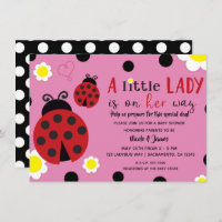 Chamada de Chá de fraldas das Meninas Rosa-Flores 