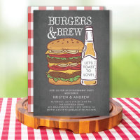 Chamada de Noivado Burgers & Brew Barbecue