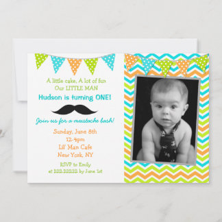 Convite Chamadas de Aniversário do Homem Pequeno