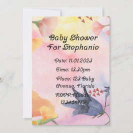 Convite Chamadas de Bebê