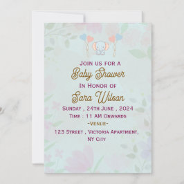 Convite Chamadas de Bebê