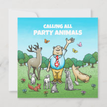 Chamando todos os animais da parte