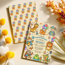 Chamando Todos os Animais de Festa Lindos 1º Anive