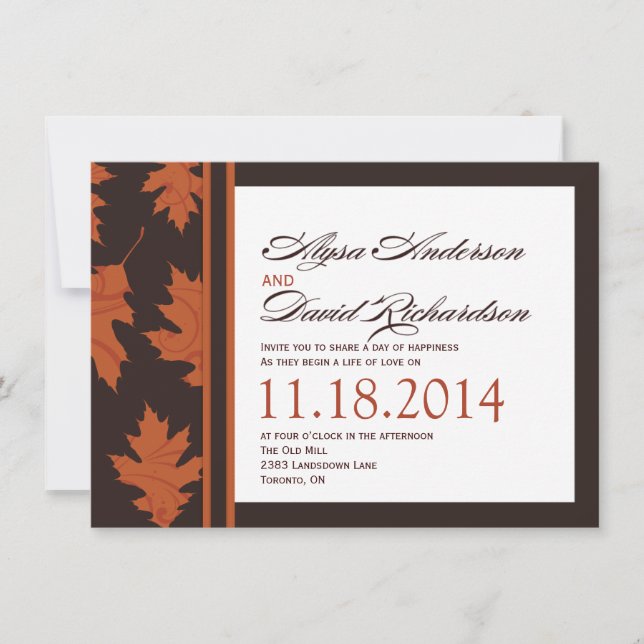 Convite Chamar placas RSVP (Frente)