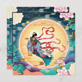 Convite Chang'e no Festival de Médio-outono da Lua