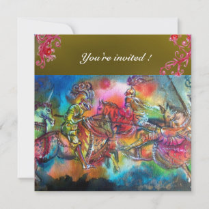 CONVITE CHANSON DE ROLAND/ COMBATE DE KNIGHTS NO TURNO