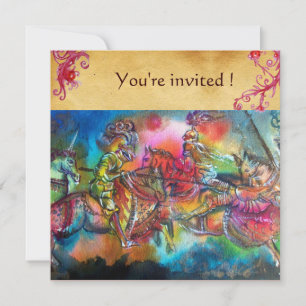 CONVITE CHANSON DE ROLAND/ COMBATE DE KNIGHTS NO TURNO