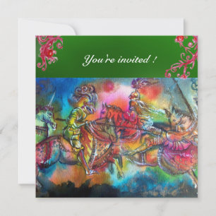 CONVITE CHANSON DE ROLAND/ COMBATE DE KNIGHTS NO TURNO