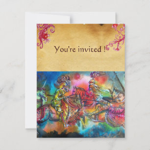 CONVITE CHANSON DE ROLAND/ COMBATE DE KNIGHTS NO TURNO