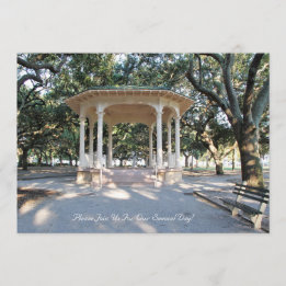 Convite Charleston Carolina do Sul, Gazebo, Battery