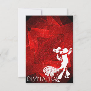 Convite Charleston do Partido da Paixão Vermelha