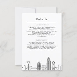 Convite Charlotte Wedding | Detalhes do convidado