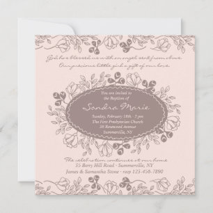 Convite Charme Floral