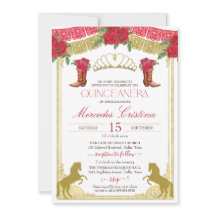 Charro Quinceañera, Dourado da rosa vermelha