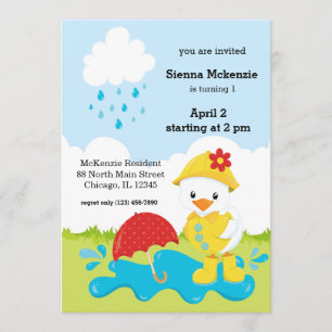 Convite Chás de abril