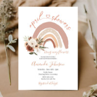 Chás de abril trazem flores de maio Boho Rainbow I