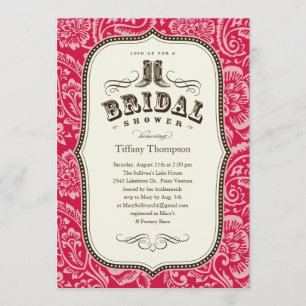 Convite Chás de panela ocidentais