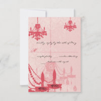 Chateau Rosa Pink Chandelier Wedings