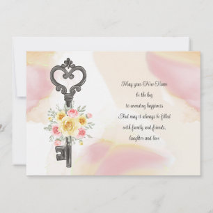 Convite Chave para nova placa doméstica