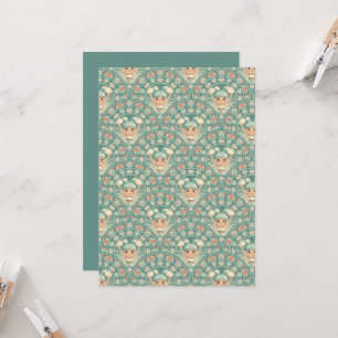 Convite Cheerleader Retro Imprimível Floral Mandala Scallo