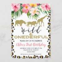 Cheetah Impressão Safari Wild Oneighday