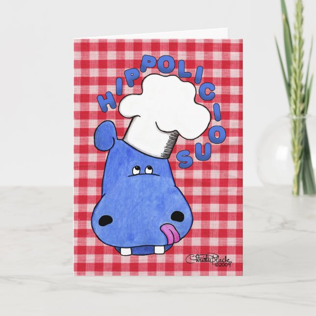 Convite Chef Hippo-Hippolicia (Frente)