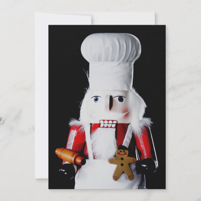Convite Chef Nutcracker  (Frente)