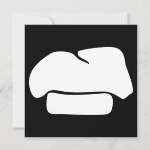 Convite chef que silhuettes