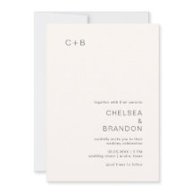 Chelsea Ivory Modern Wedding