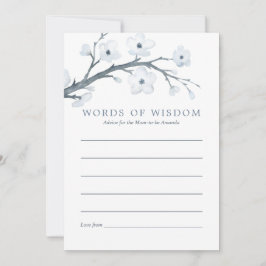 Convite Cherry Blossoms - Chá de fraldas de Conselhos para