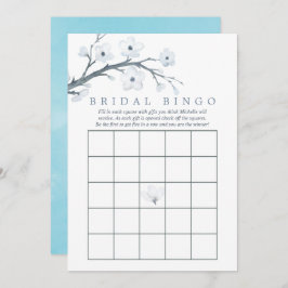 Convite Cherry Blossoms Chá de panela Bingo