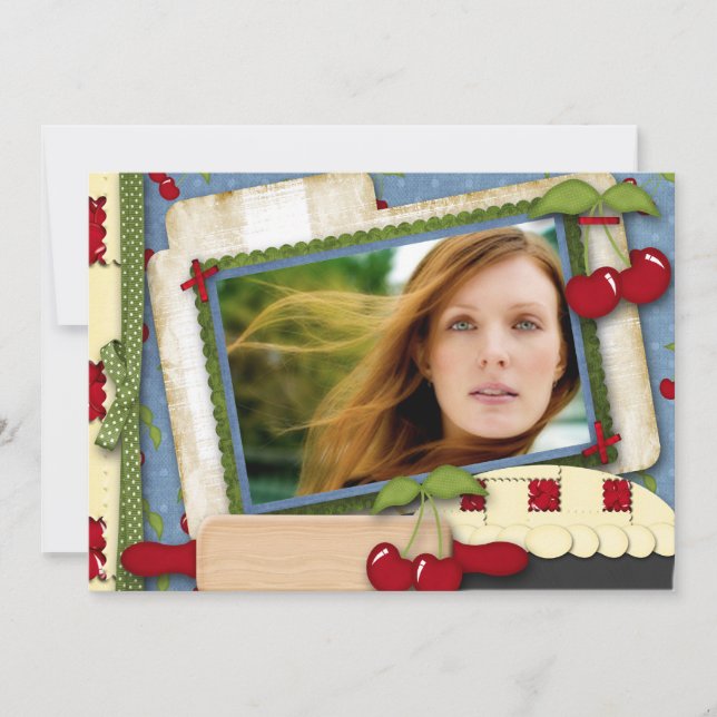 Convite Cherry Pie (Frente)