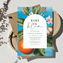 Convite Chic Baby in Bloom |  Arch Baby Shower