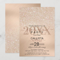 Chic Champanhe Dourado - Graduação Metálica Glitte