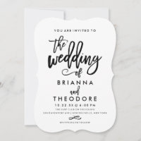 Chic - Concurso de Casamento com Letra de Mão