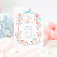 Chic de Chuva de Noiva com Arco Floral Caprichoso 