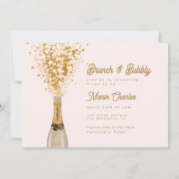 Chic Dourado Champagne Brunch e Chá de panela de e