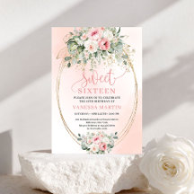 Chic Download Instantâneo Rosa Dourado Aniversário