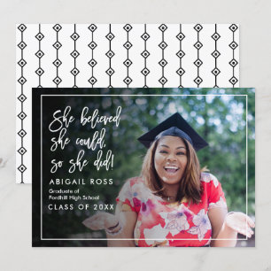 Convite Chic Ela acreditava na Graduação de Cotação de