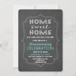 Convite Chic Home Sweet Home Chalk House