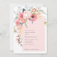 Chic romântico Elegante de Aquarela de primavera G