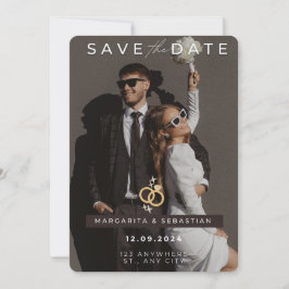 Convite Chic & Simple Salve a Data