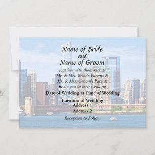 Convite Chicago IL - Vista do Lago Michigan