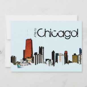 Convite Chicago Skyline