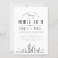 Chicago Wedding | Skyline Moderno Deco