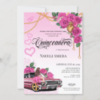 Chicana Lowrider Chola Quinceanera Rosa