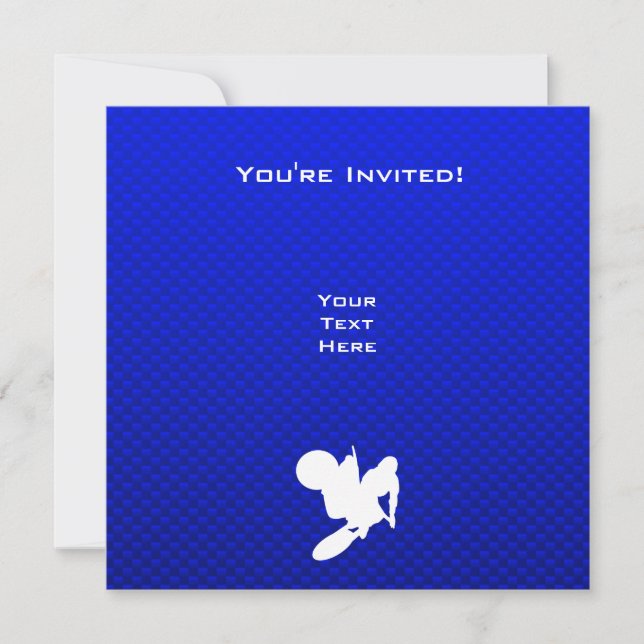 Convite chicote de cruz azul (Frente)