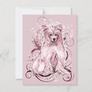 Convite Chinês - Rosa - NB