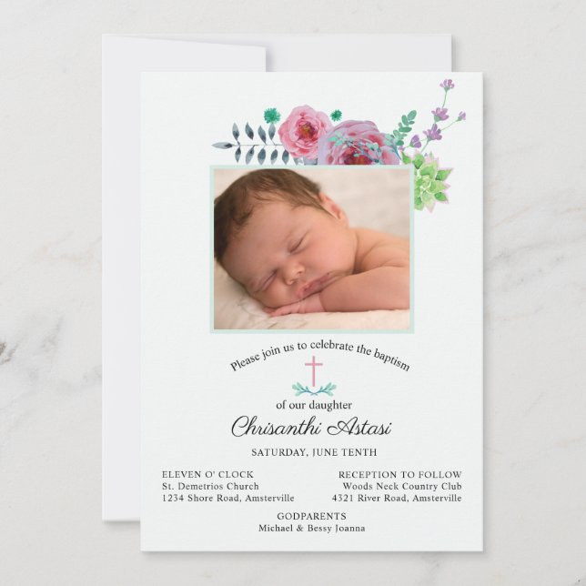 Convite Chrisanthi (Frente)